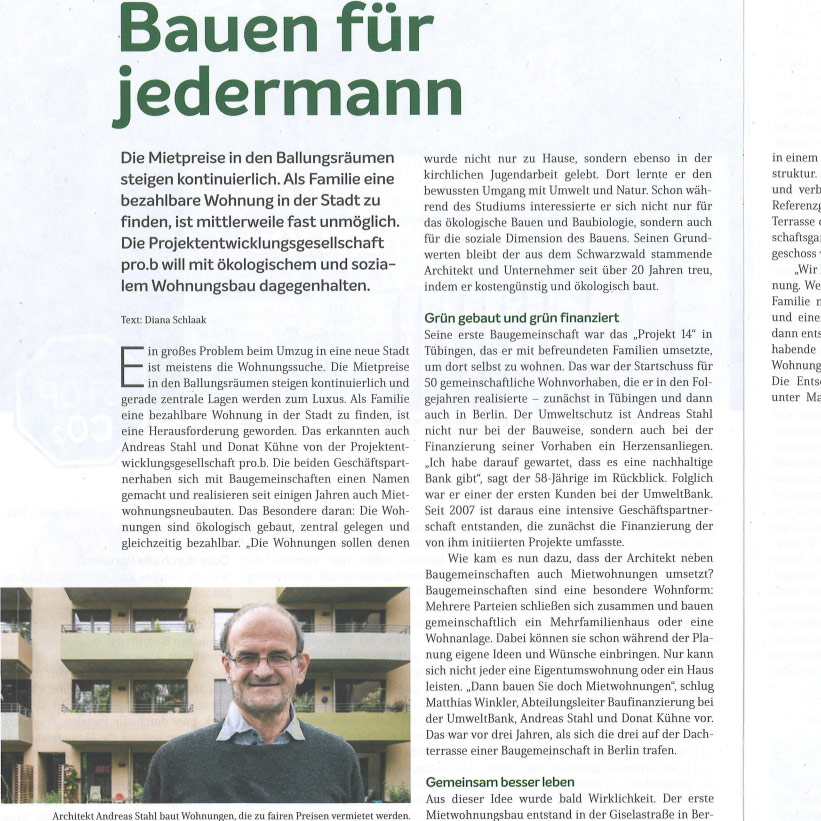 Bauen für Jedermann