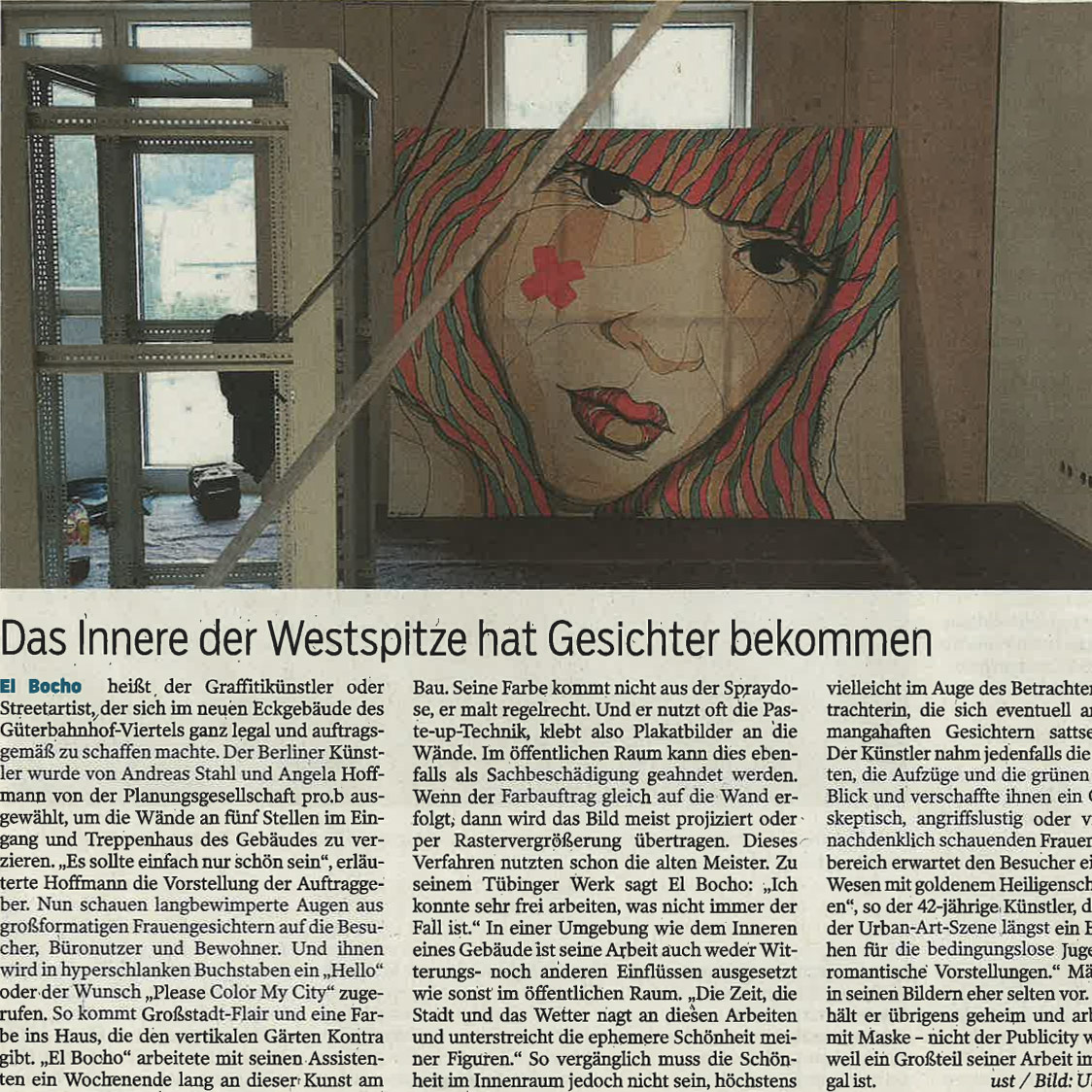 Gesichter in der Westspitze