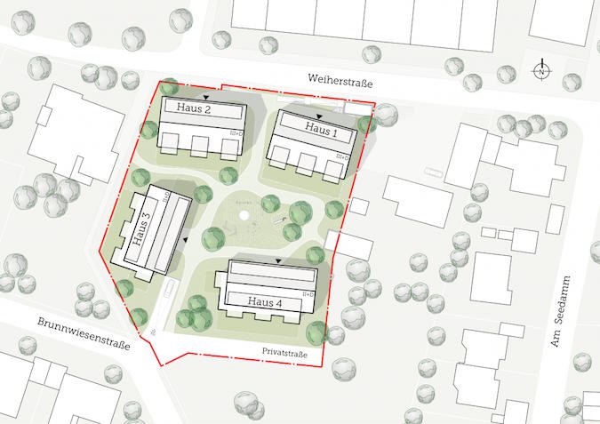 Pfrondorf Lageplan